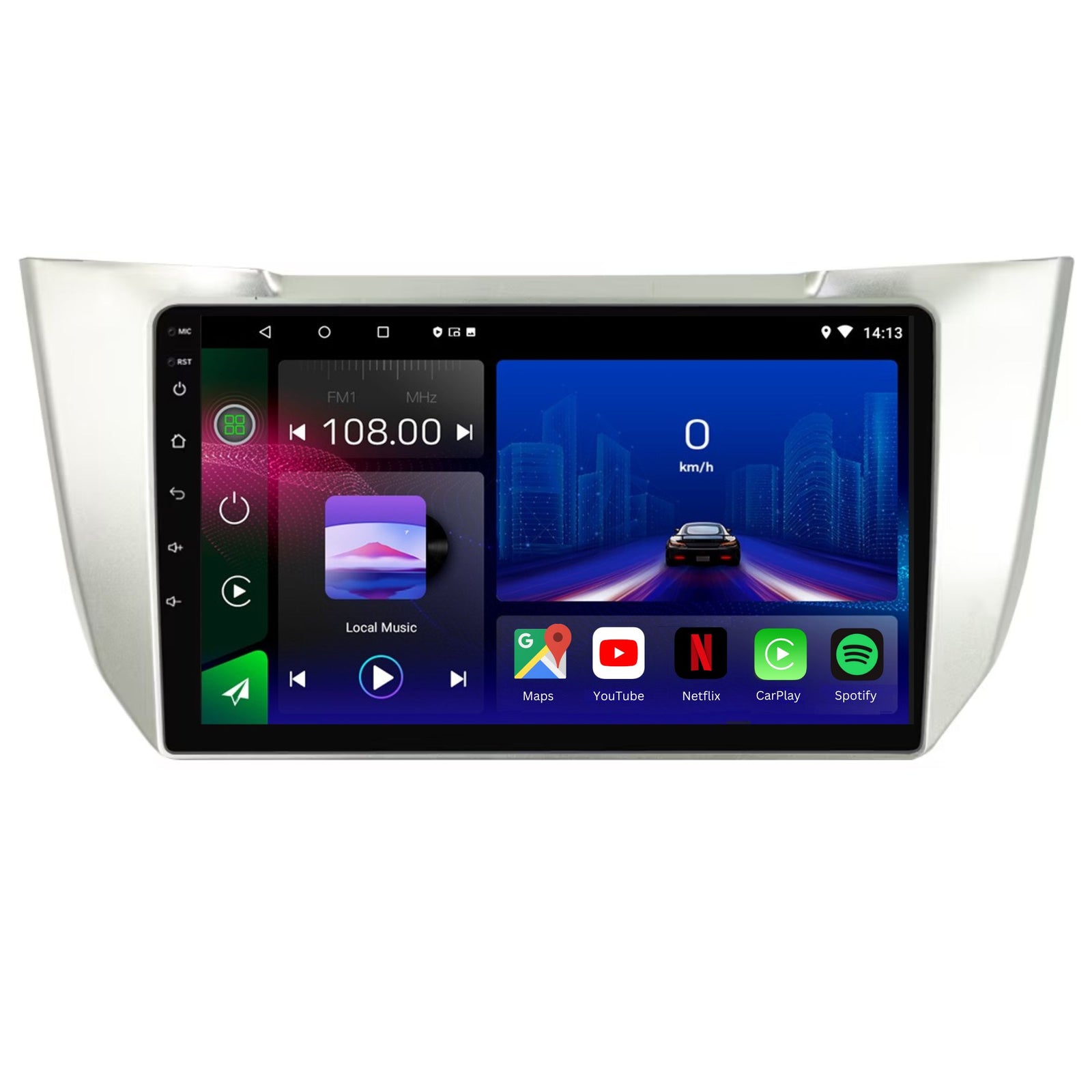 Lexus RX300 RX330 RX400H Toyota Harrier | 2003-2009 | Android 14 Autoradio | Apple CarPlay | Android Auto