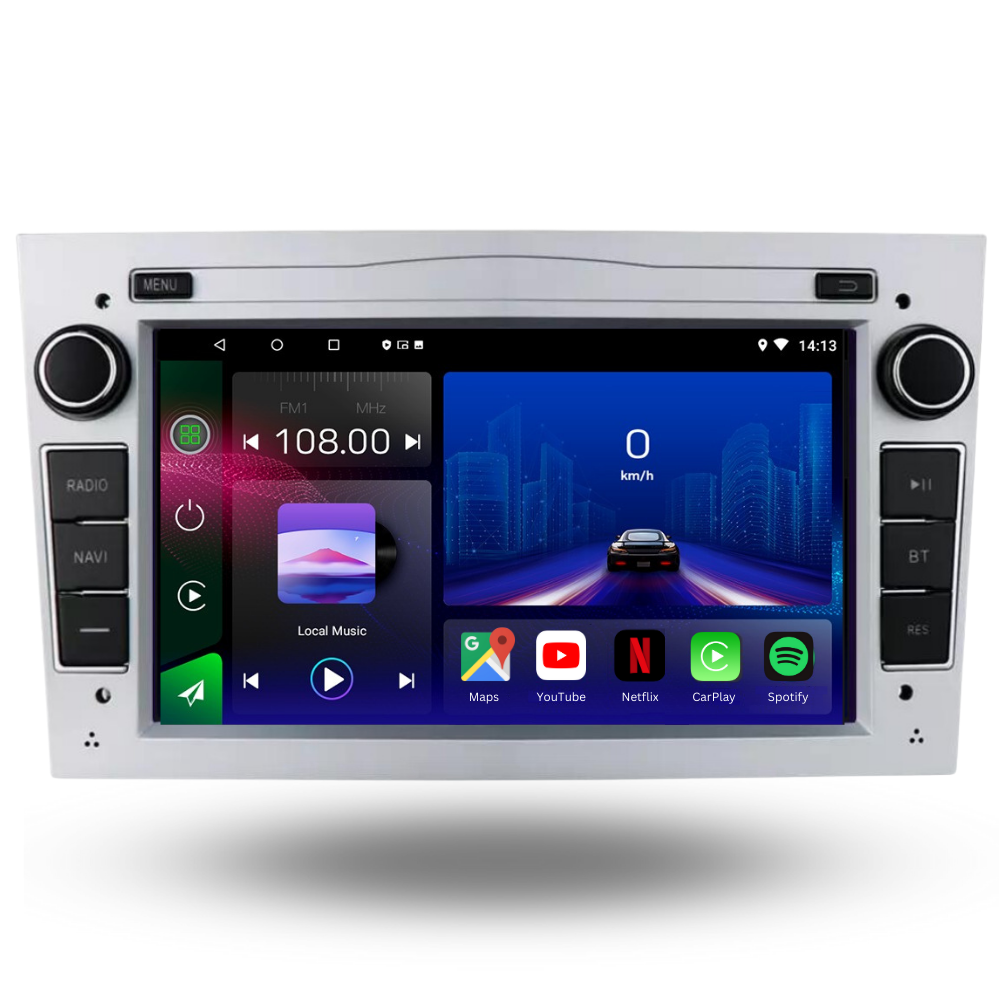 Opel Universal | Android 13 Autoradio | Apple CarPlay | Android Auto - TechVoyage