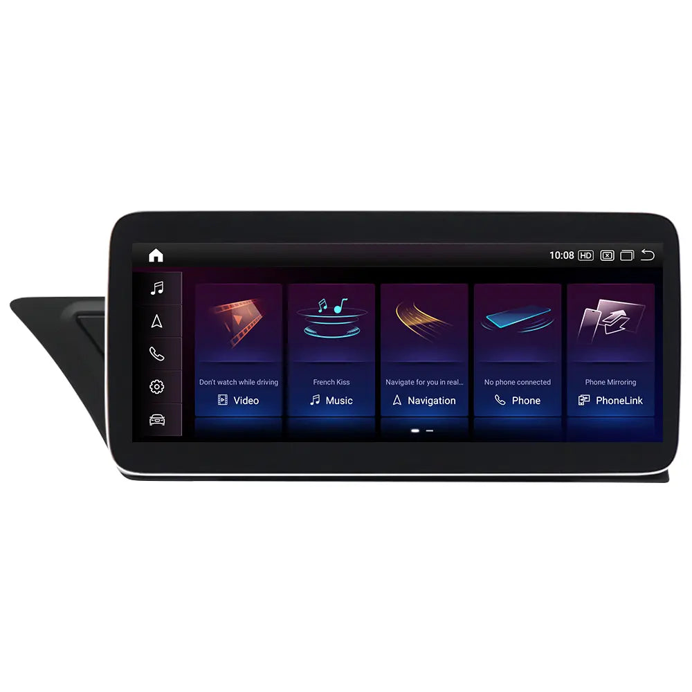 Audi A4 A5 B8 2007-2016 Android 13 Autoradio | Apple CarPlay | Android Auto | Bose - TechVoyage