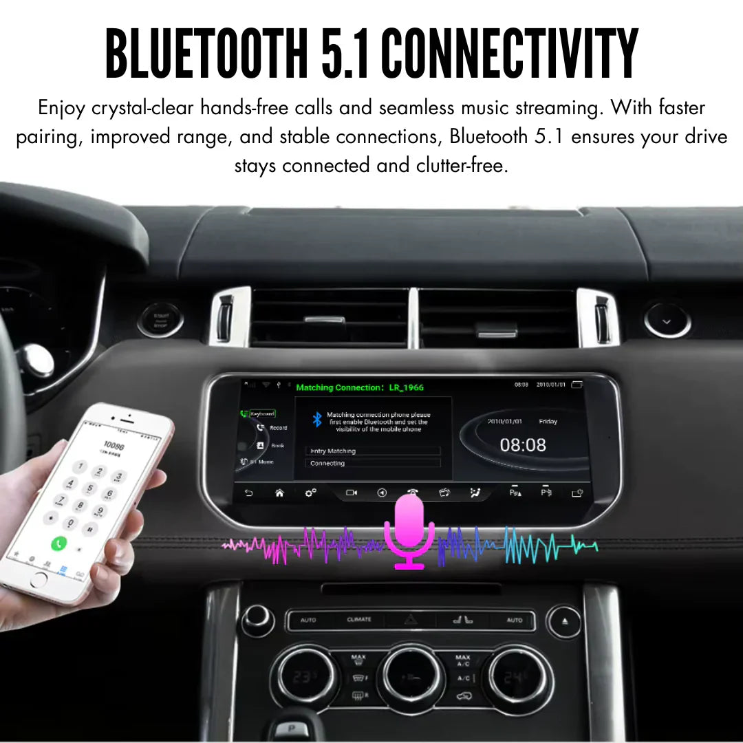 Range Rover L322 | 2002-2012 | Android 14 Autoradio | Apple CarPlay | Android Auto | Land Rover - AutoMedia.at