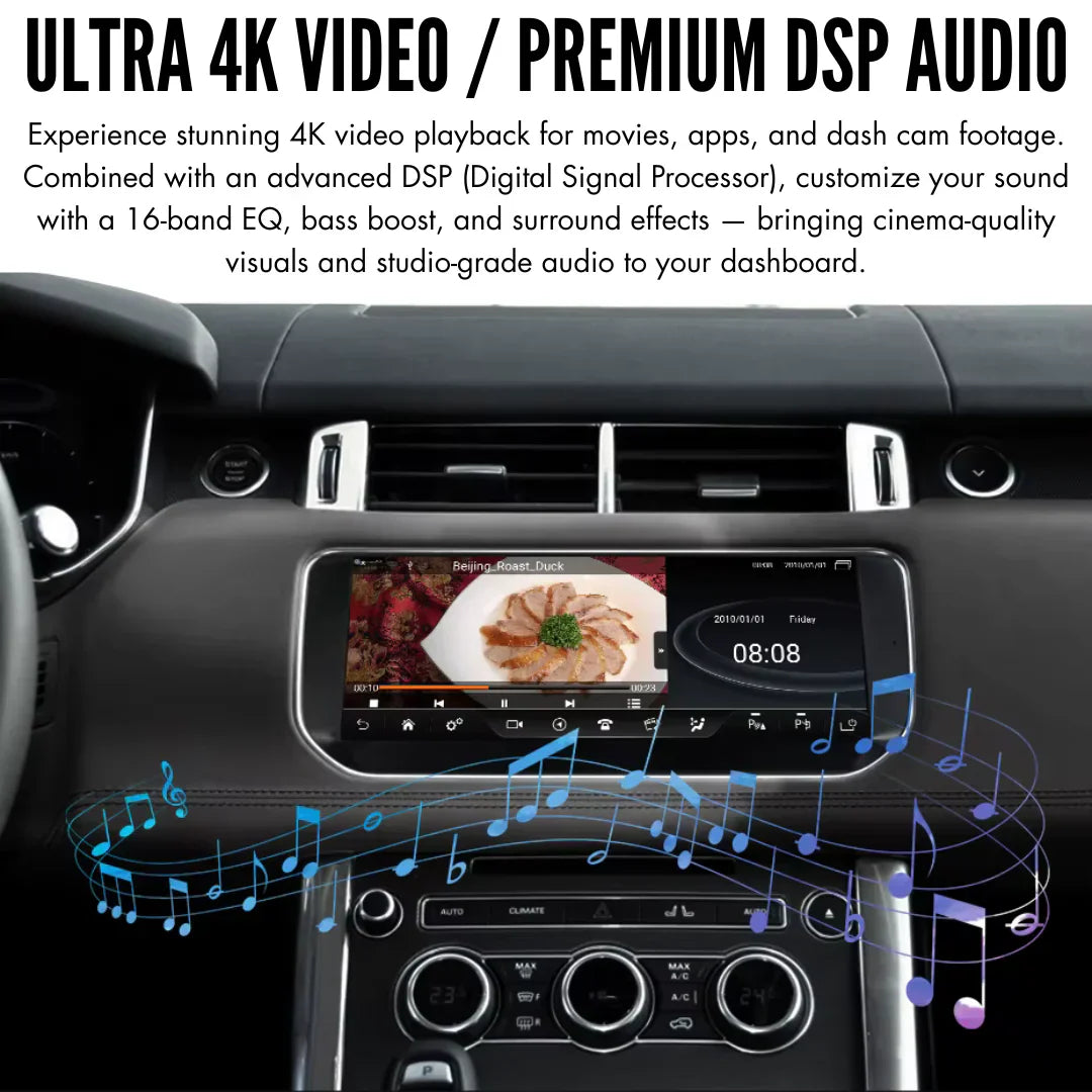 Range Rover Evoque | 2011-2018 | Android 14 Autoradio | Apple CarPlay | Android Auto | Land Rover - AutoMedia.at