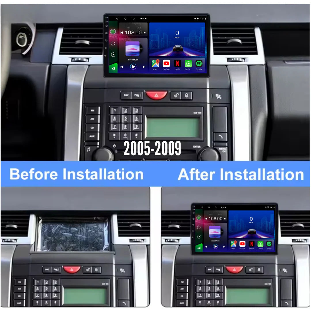 Range Rover Sport | 2005-2013 | Android 14 Autoradio | Apple CarPlay | Android Auto