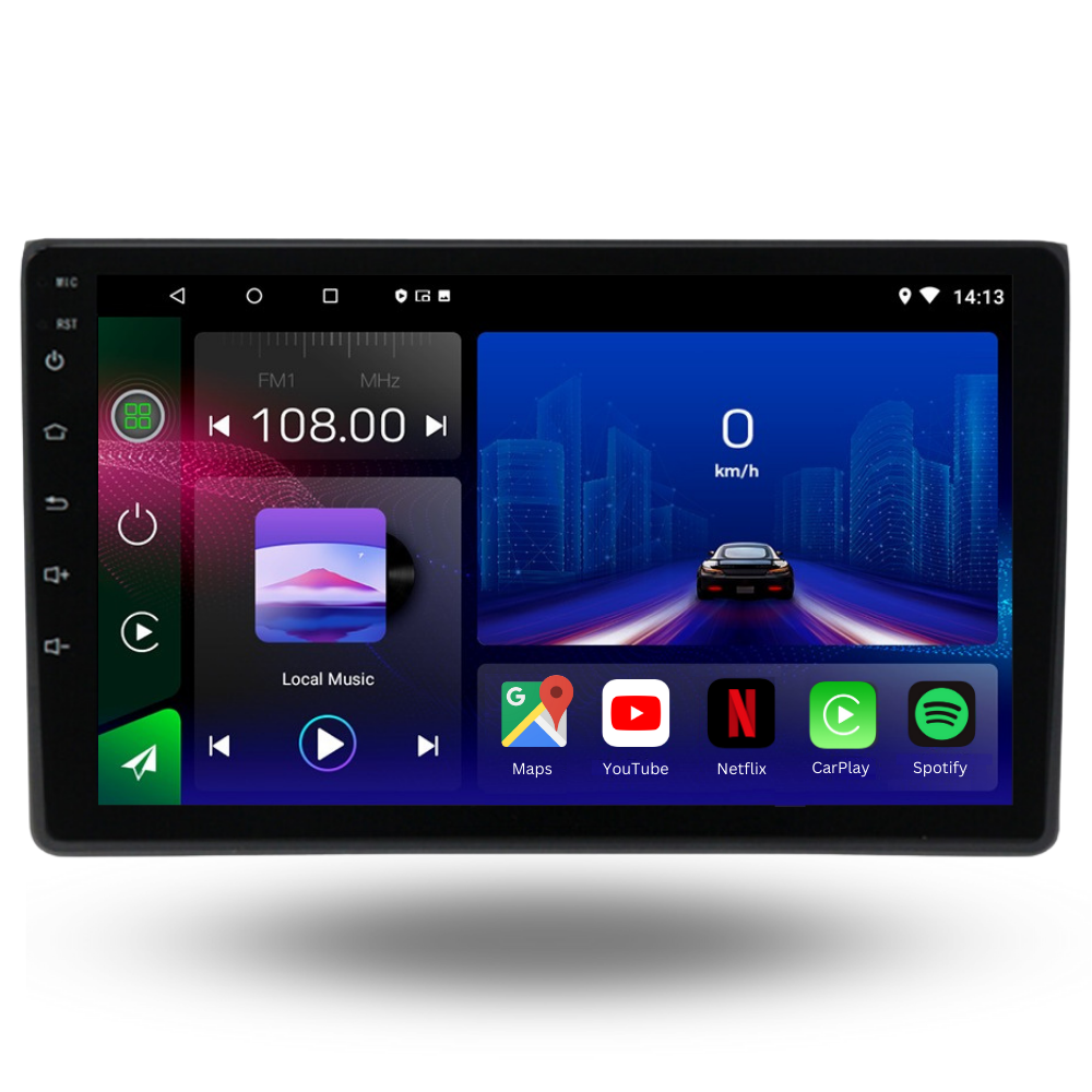 Audi A4 S4 RS4 | B6 B7 2003-2008 | Seat Exeo 2008-2013 | Android 13 Autoradio | Apple CarPlay | Android Auto | Bose - TechVoyage