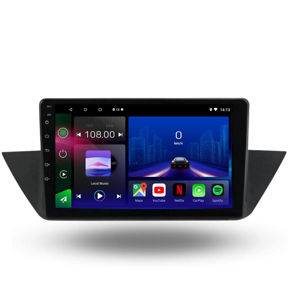 BMW X1 2009-2015 | Android 13 Autoradio | Apple CarPlay | Android Auto - TechVoyage