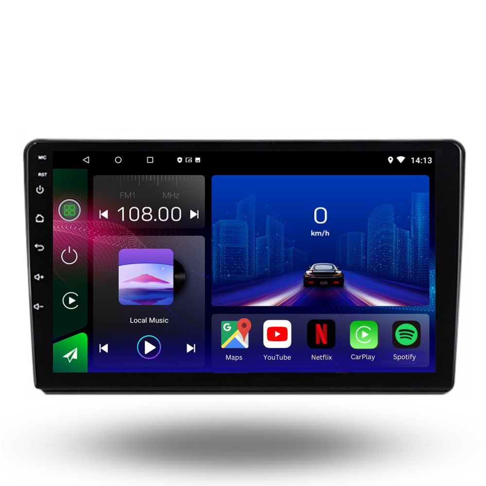 Citroen Nemo | Peugeot Bipper | Fiat Fiorino Qubo 2008-2018 | Android 13 Autoradio | Apple CarPlay | Android Auto - TechVoyage