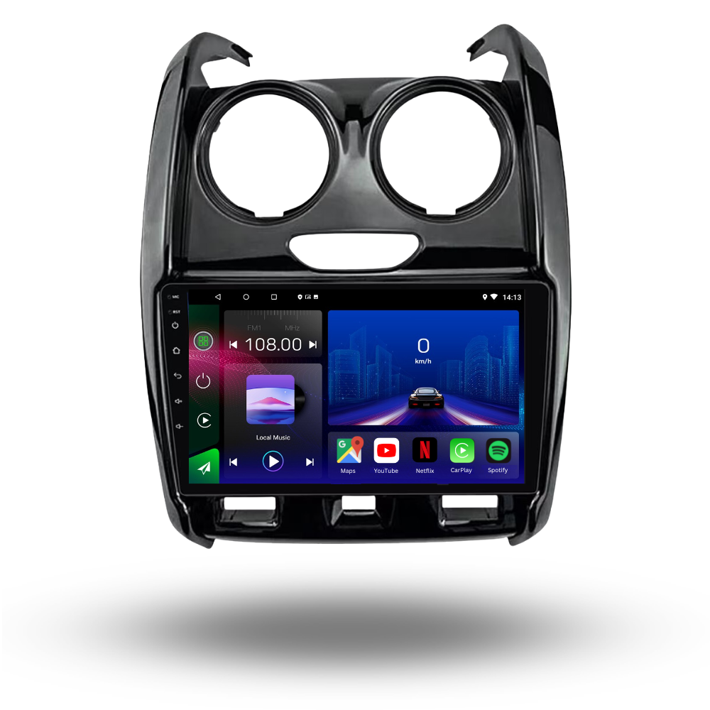 Dacia Duster | 2015-2018 | Android 13 Autoradio | Apple CarPlay | Android Auto - TechVoyage