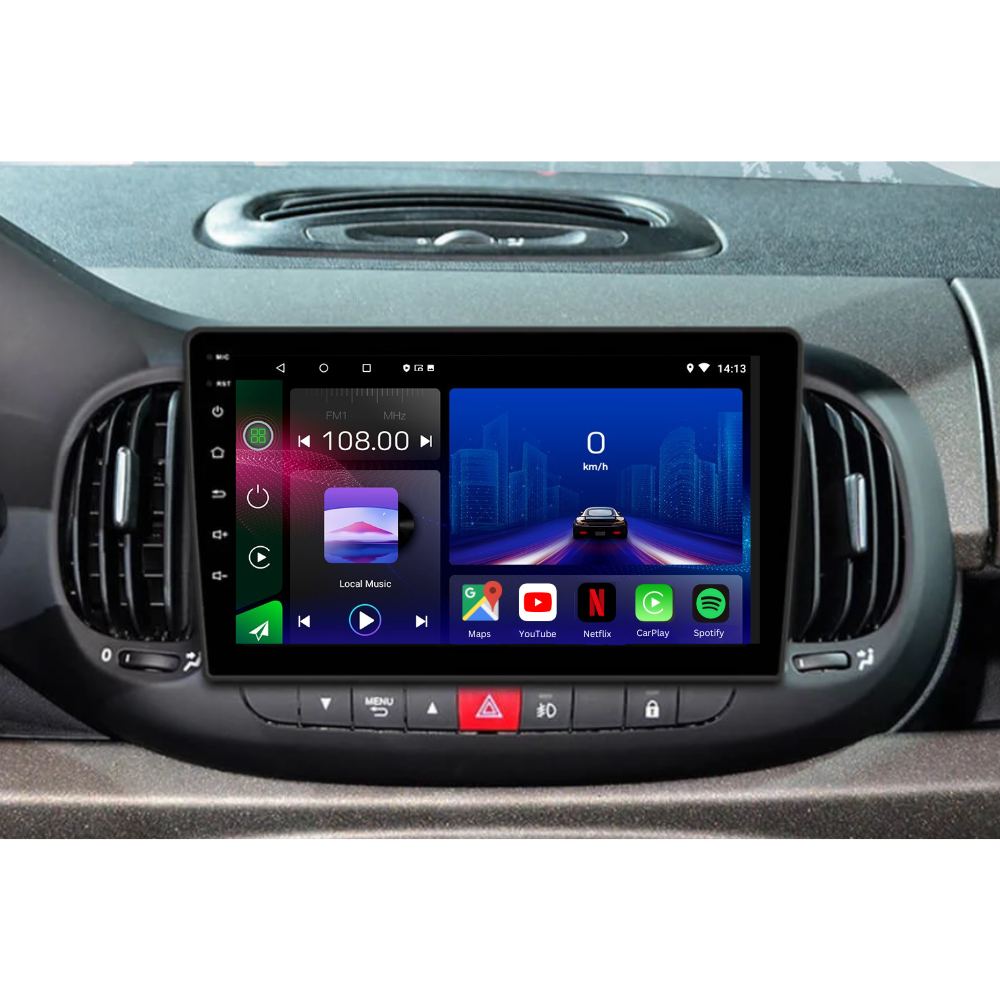 FIAT 500L | 2012-2019  | Android 13 Autoradio | Apple CarPlay | Android Auto - TechVoyage