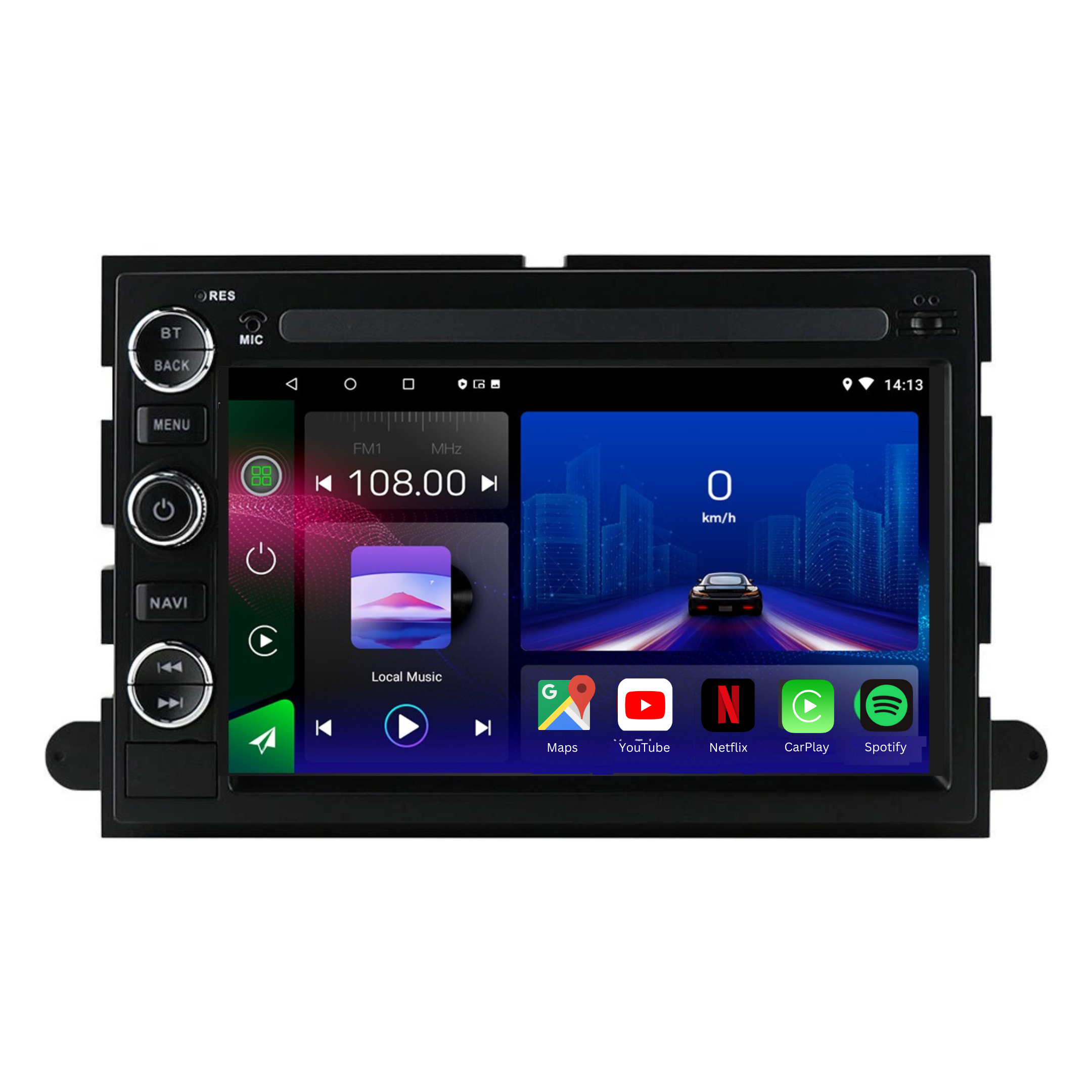 Ford Explorer | 2006-2010 | Android 13 Autoradio | Apple CarPlay | Android Auto - TechVoyage