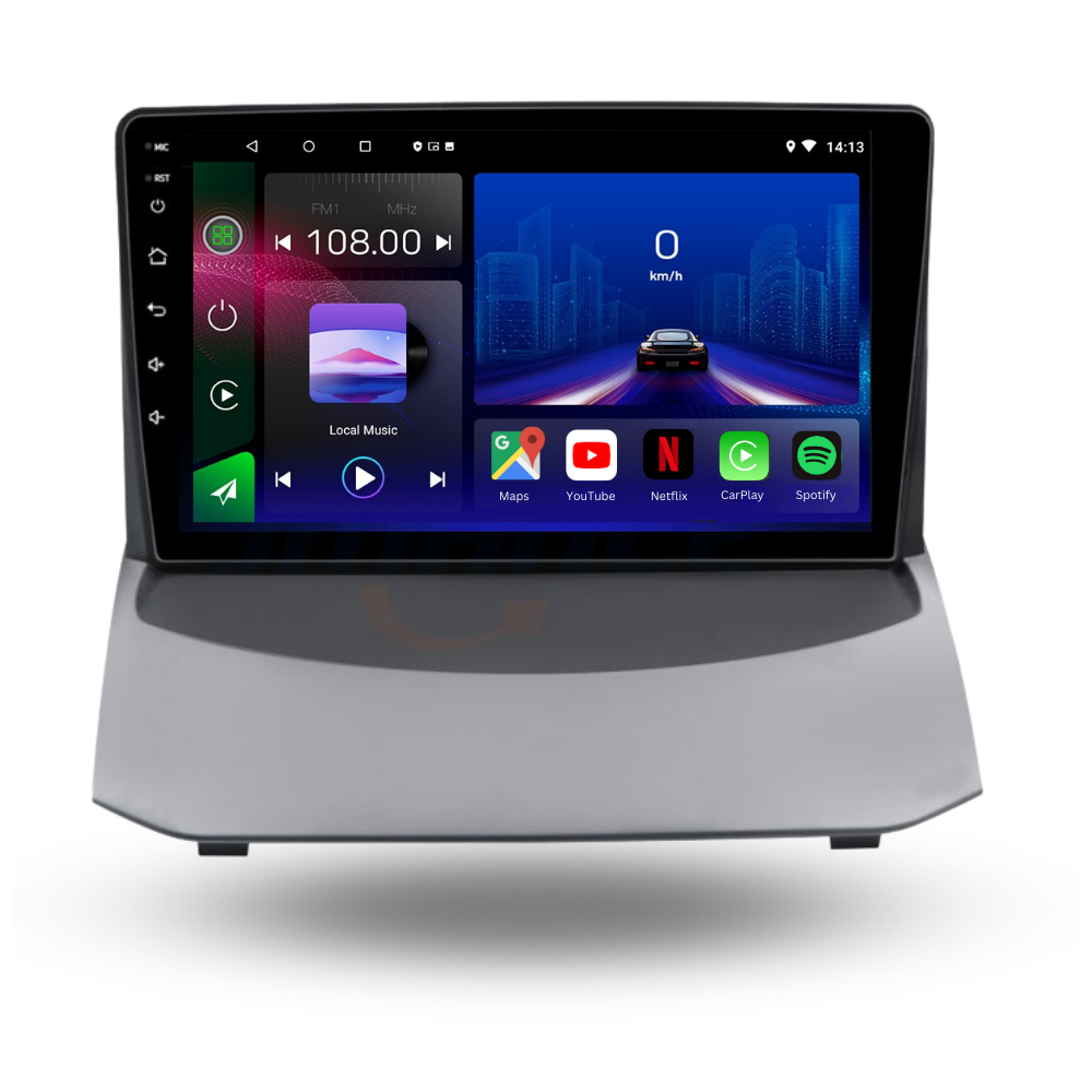 Ford Fiesta | MK7 2008-2017 | Android 13 Autoradio | Apple CarPlay | Android Auto - TechVoyage