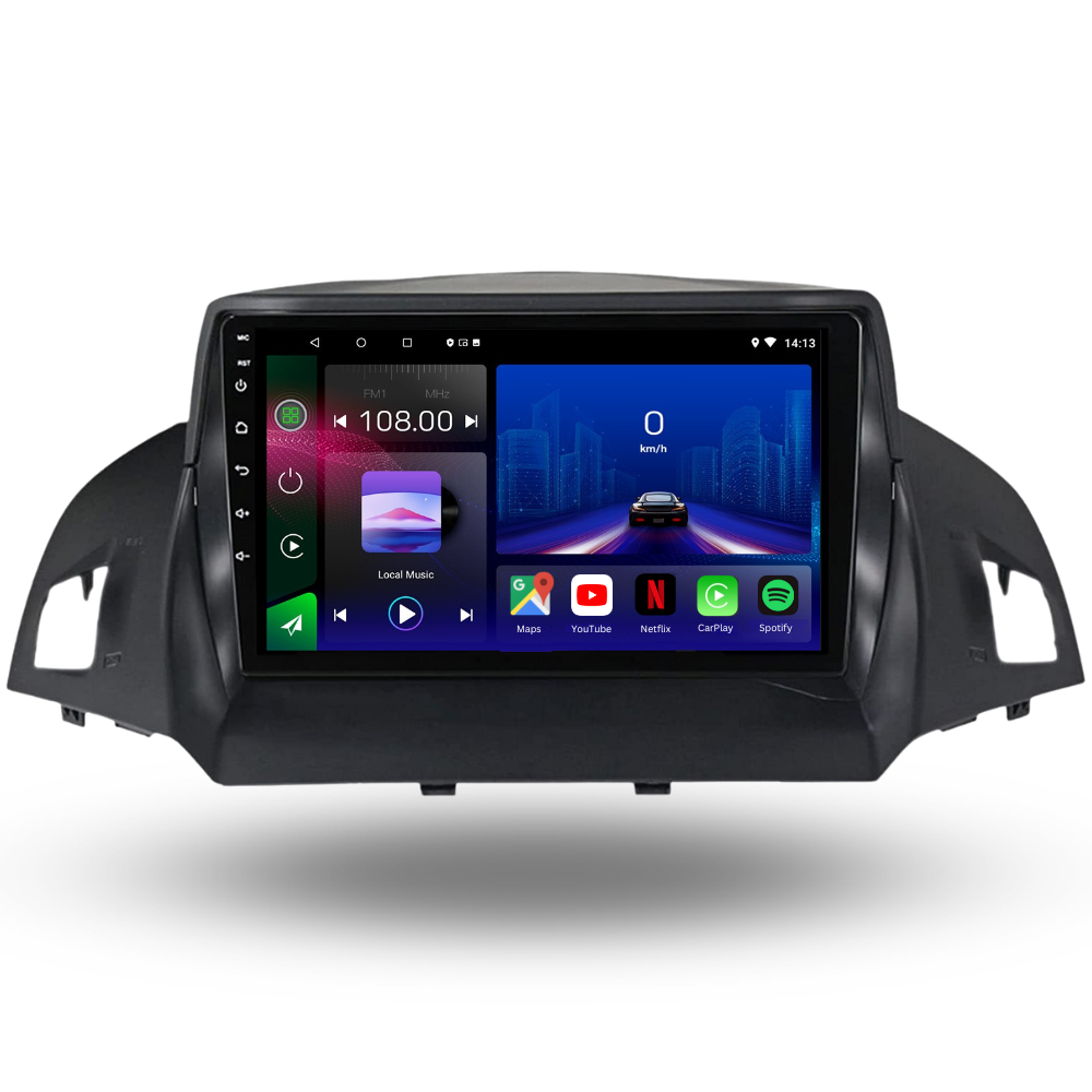 Ford | Kuga Escape C-Max | 2012-2019 | Android 13 Autoradio | Apple CarPlay | Android Auto - TechVoyage