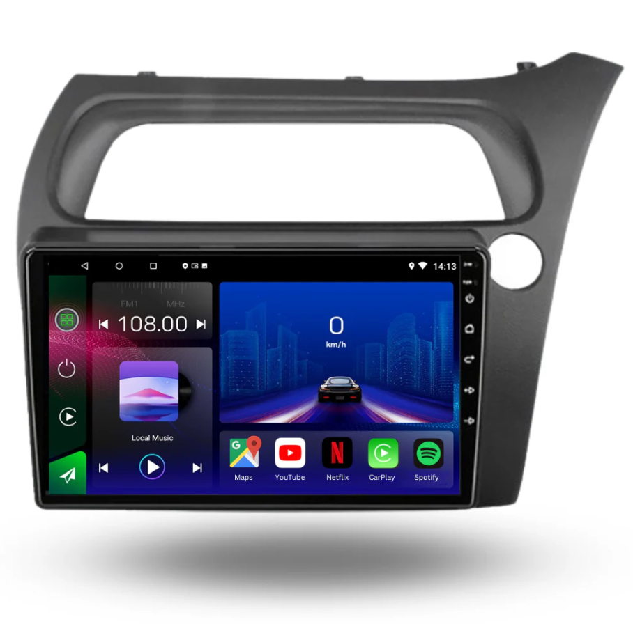 Honda Civic | 2006-2011 | Android 13 Autoradio | Apple CarPlay | Android Auto - AutoMedia.at