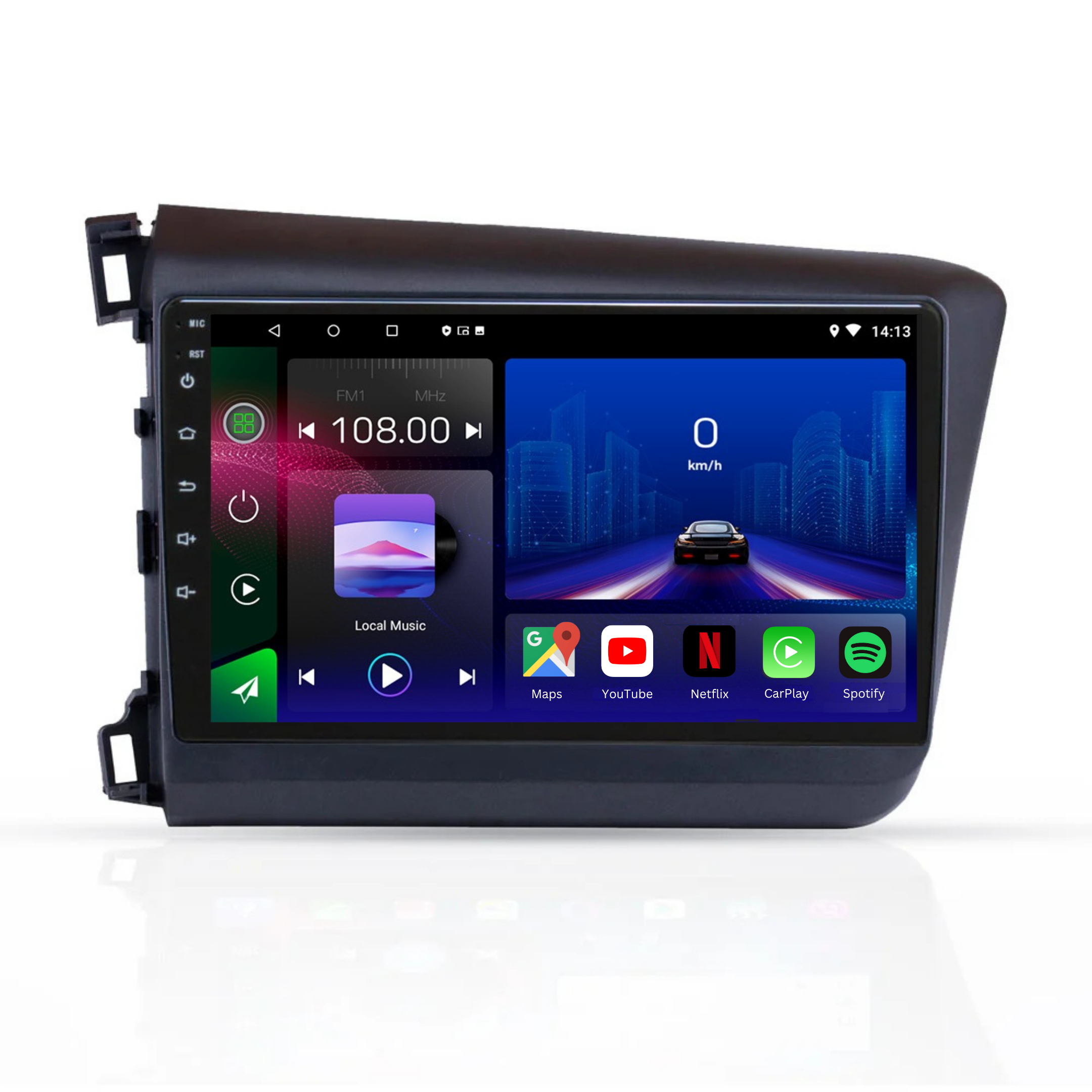 Honda Civic | 2012-2016 | Android 13 Autoradio | Apple CarPlay | Android Auto - AutoMedia.at