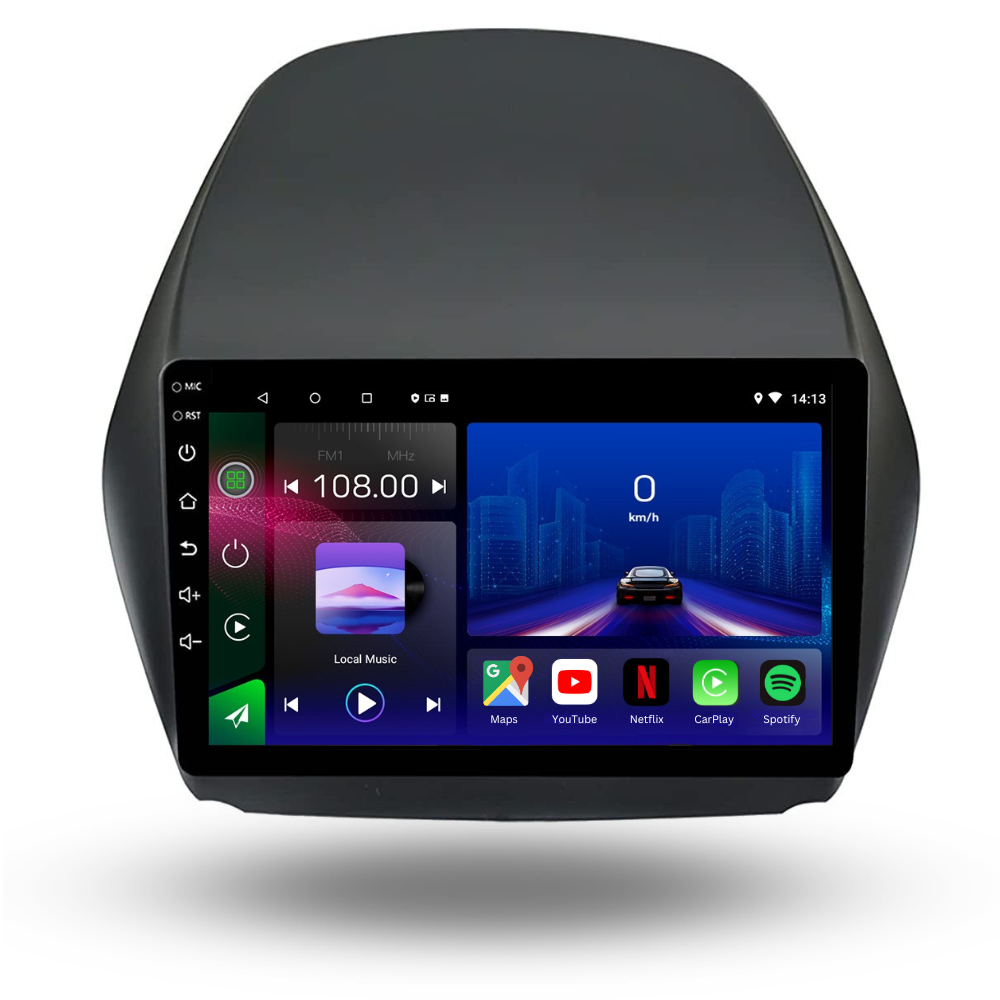 Hyundai ix35 | 2009-2015 | Android 13 Autoradio | Apple CarPlay | Android Auto - TechVoyage