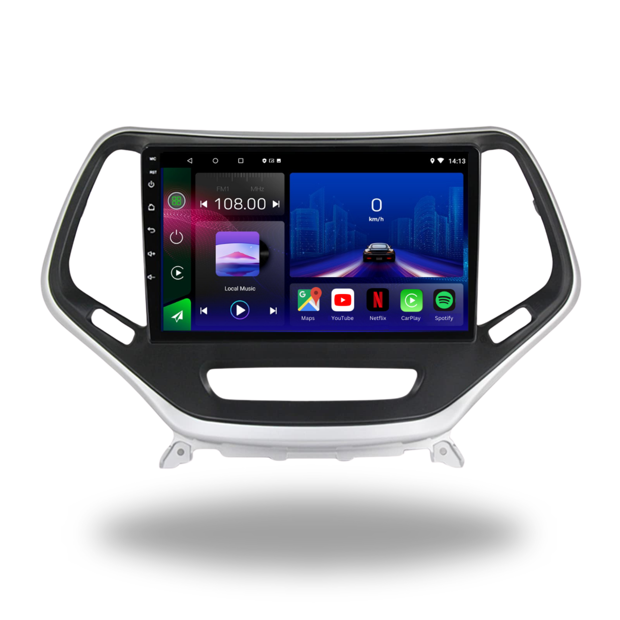 Jeep Cherokee | 2013-2018 | Android 13 Autoradio | Apple CarPlay | Android Auto - AutoMedia.at