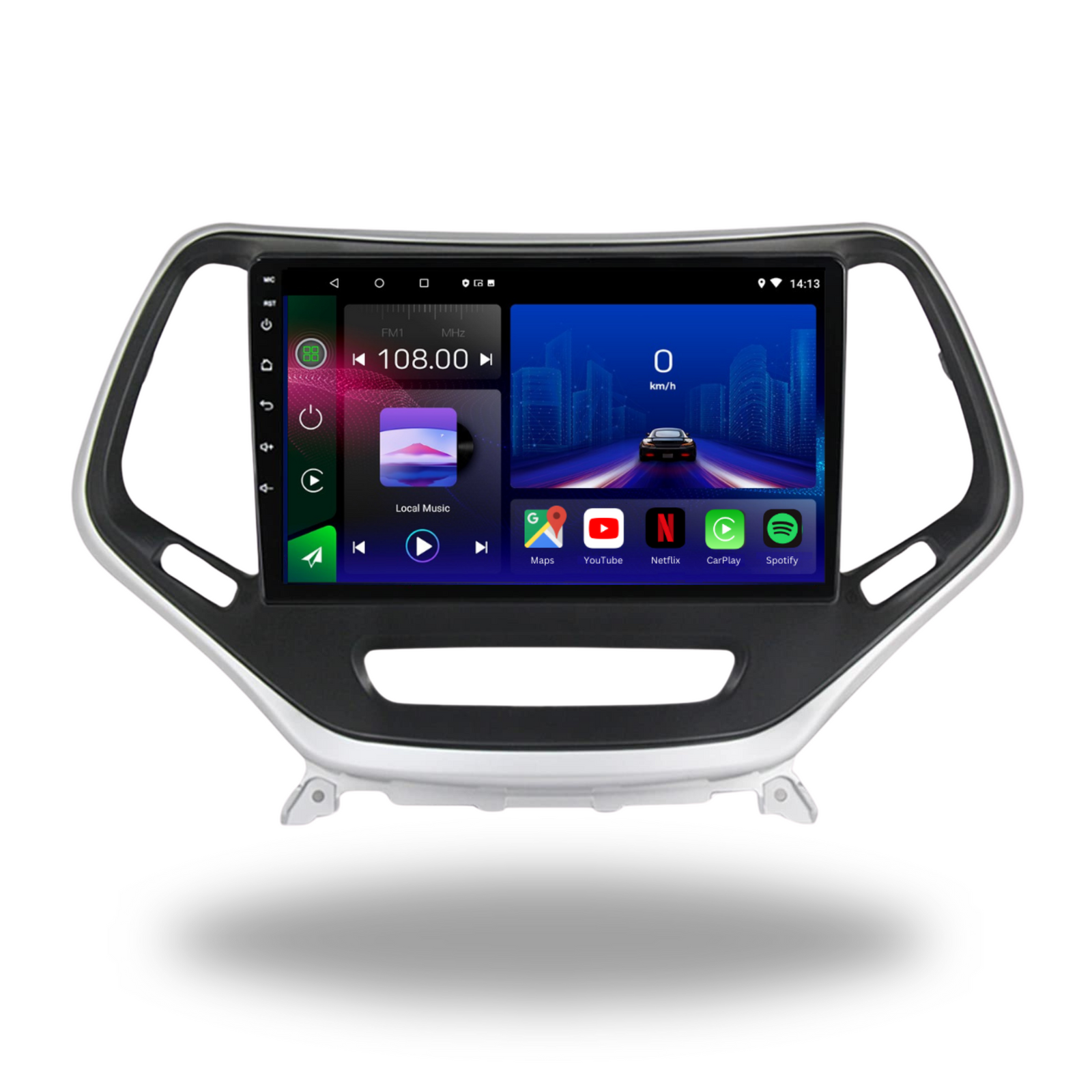 Jeep Cherokee | 2013-2018 | Android 13 Autoradio | Apple CarPlay | Android Auto - AutoMedia.at