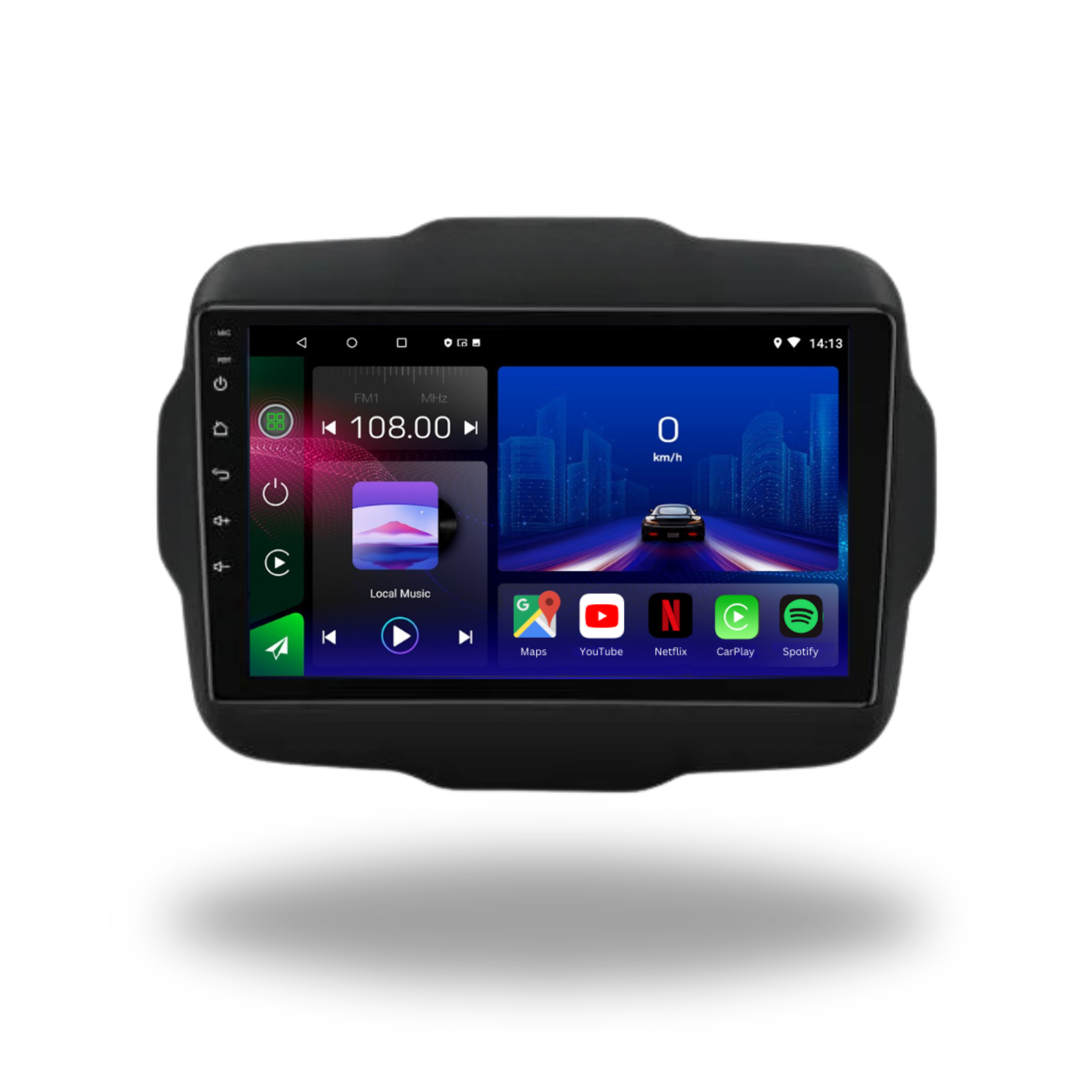 Jeep Renegade | 2016-2020 | Android 13 Autoradio | Apple CarPlay | Android Auto - AutoMedia.at