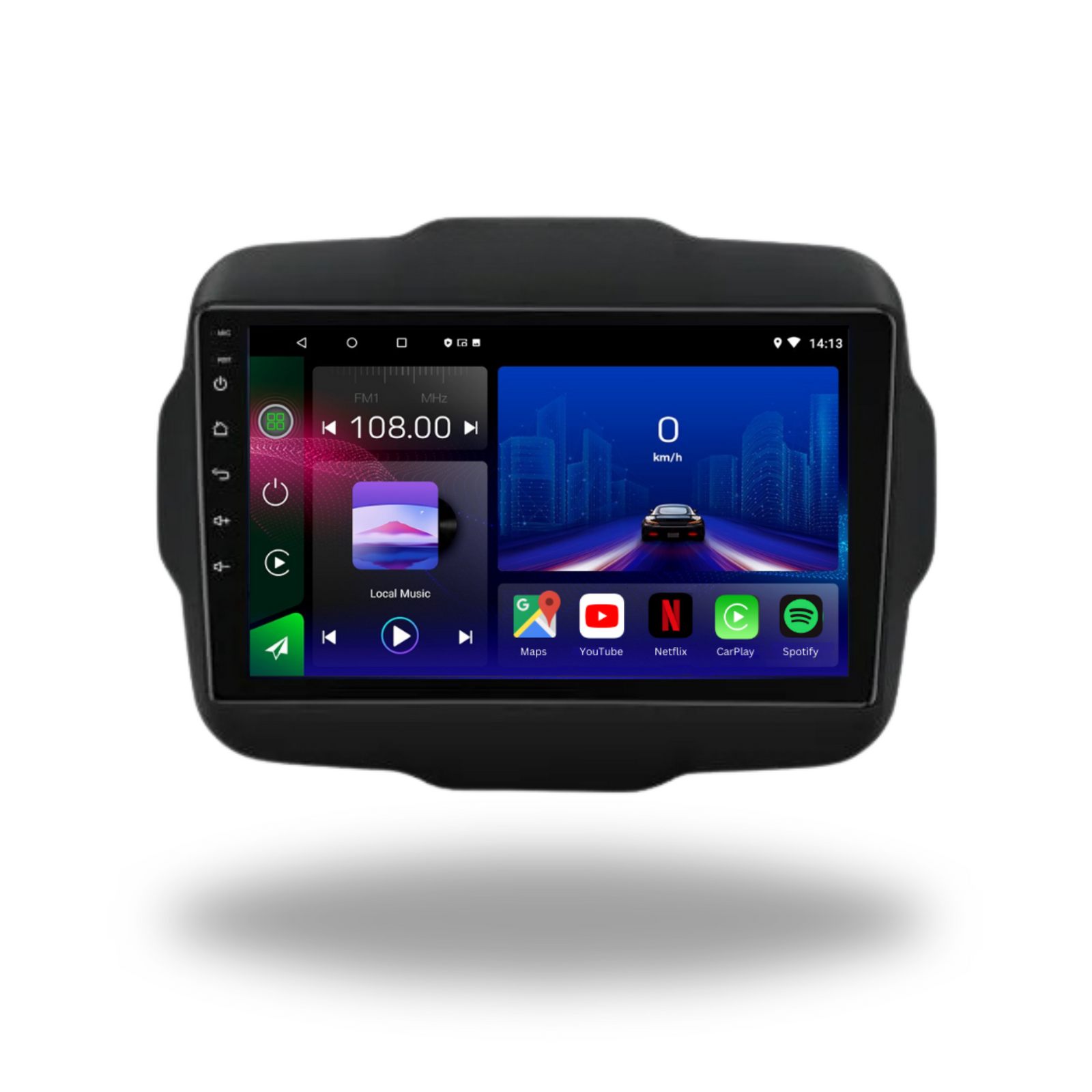 Jeep Renegade | 2016-2020 | Android 13 Autoradio | Apple CarPlay | Android Auto - AutoMedia.at