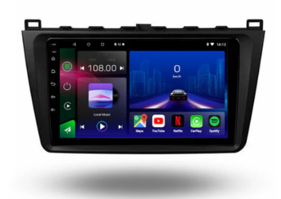Mazda 6 | 2009-2012 | Android 13 Autoradio | Apple CarPlay | Android Auto - TechVoyage