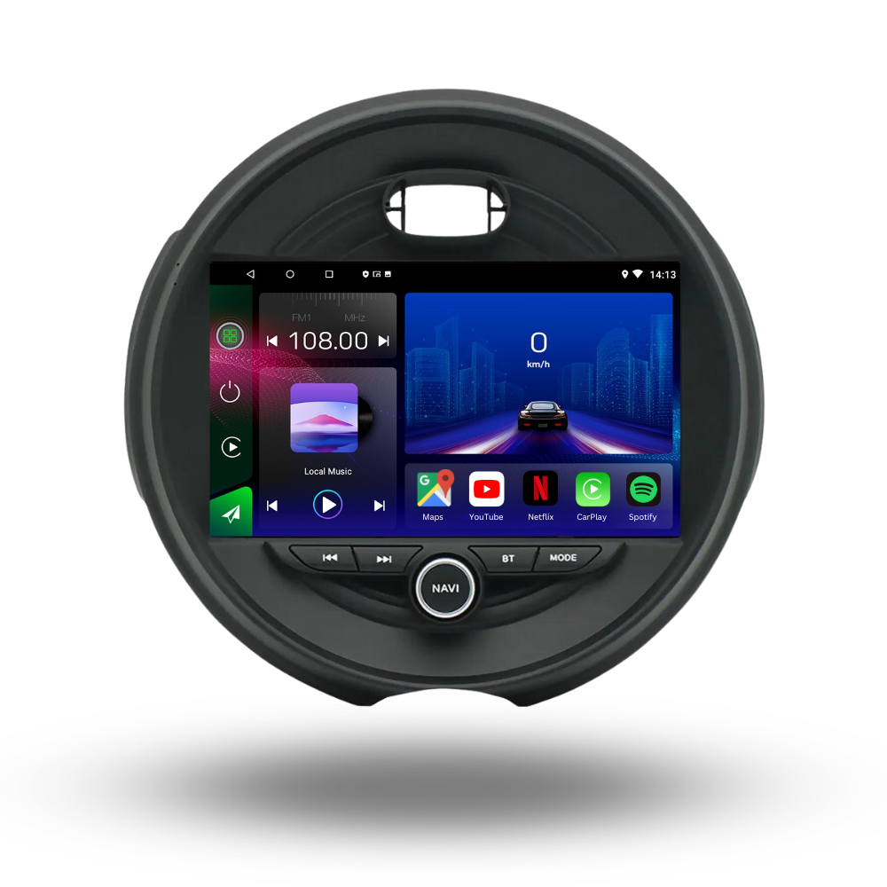 Mini | 2014-2019 | F55 F56| Android 13 Autoradio | Apple CarPlay | Android Auto - TechVoyage