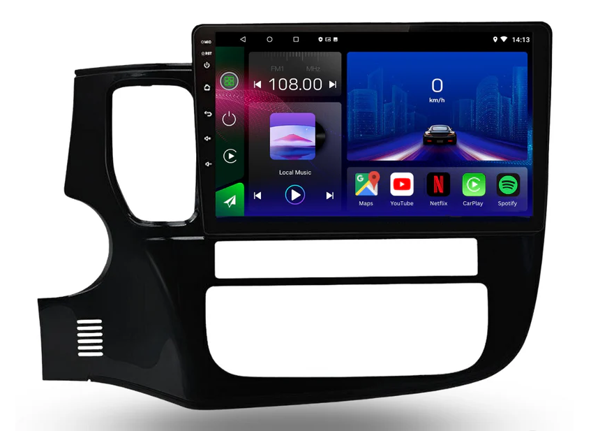 Mitsubishi Outlander | 2012-2018 | Android 13 Autoradio | Apple CarPlay | Android Auto - TechVoyage