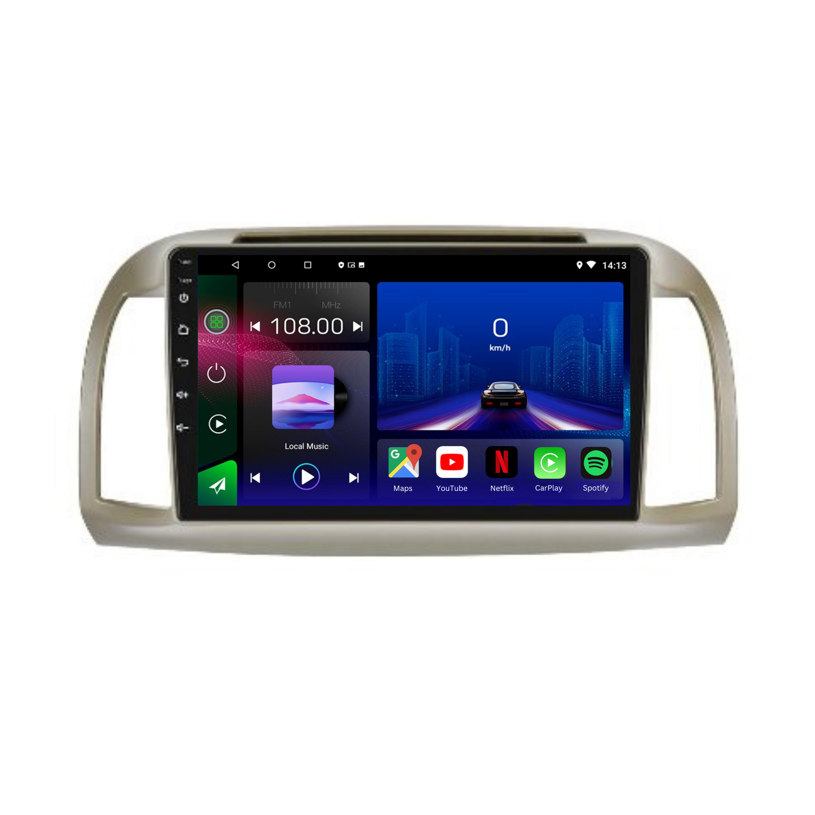 Nissan Micra | 2002-2010 | Android 13 Autoradio | Apple CarPlay | Android Auto - AutoMedia.at