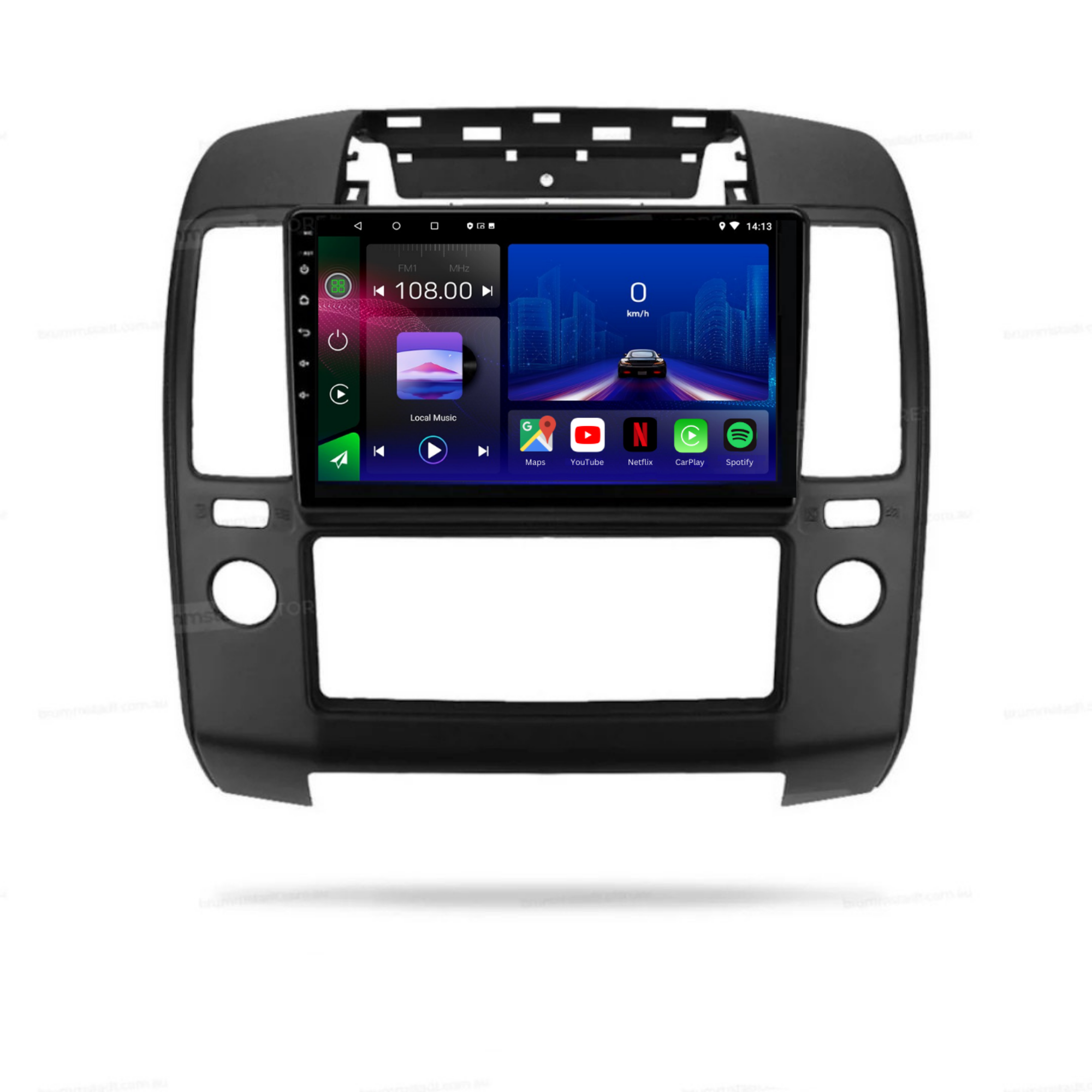 Nissan Navara d40 | 2005-2012 | Android 13 Autoradio | Apple CarPlay | Android Auto - TechVoyage