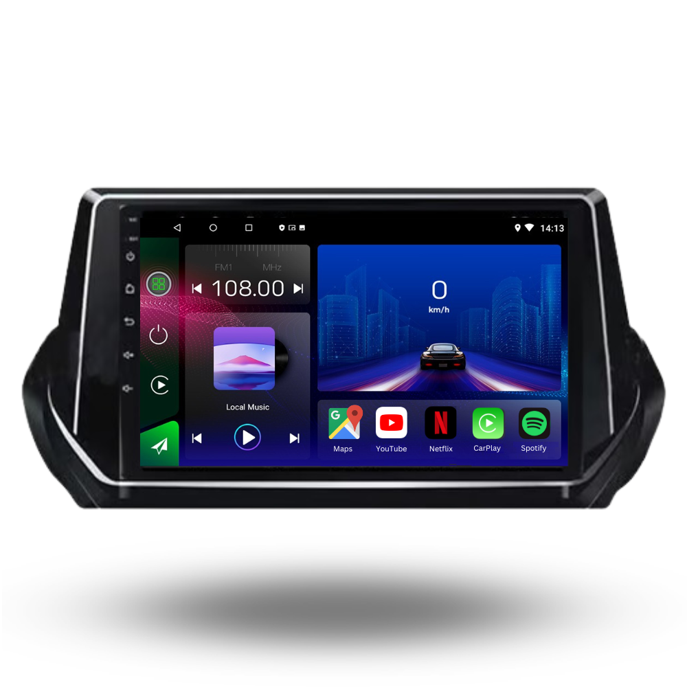 Peugeot 2008 P24 | Peugeot 208 P21 2019-Present | Android 13 Autoradio | Apple CarPlay | Android Auto - TechVoyage