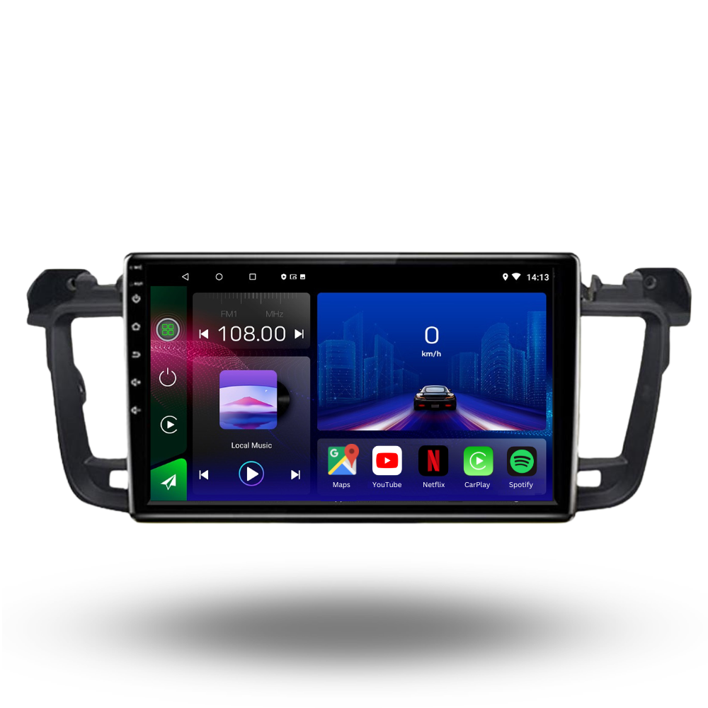 Peugeot 508 | 508SW 2011-2018 | Android 13 Autoradio | Apple CarPlay | Android Auto - TechVoyage