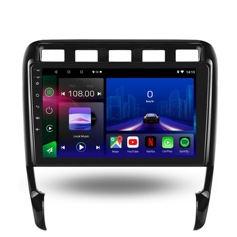 Porsche | Cayenne | 2003-2010 | Android 13 Autoradio | Apple CarPlay | Android Auto - TechVoyage