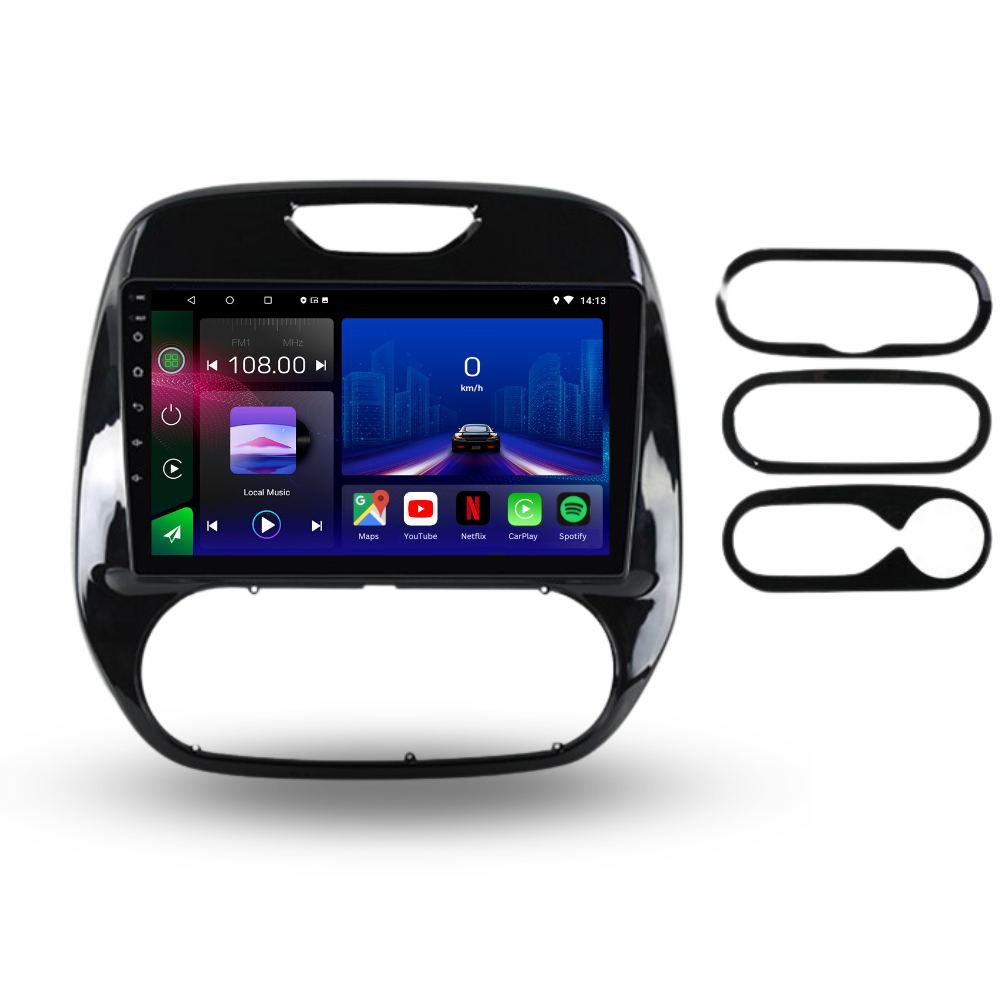 Renault Captur | 2011-2019 | Android 13 Autoradio | Apple CarPlay | Android Auto - TechVoyage