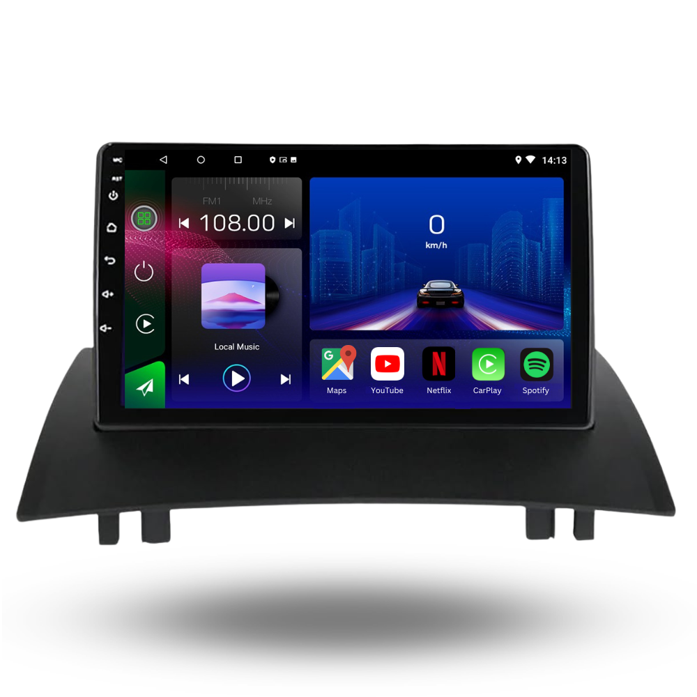 Renault Megane 2 | 2002-2009 | Android 13 Autoradio | Apple CarPlay | Android Auto - TechVoyage