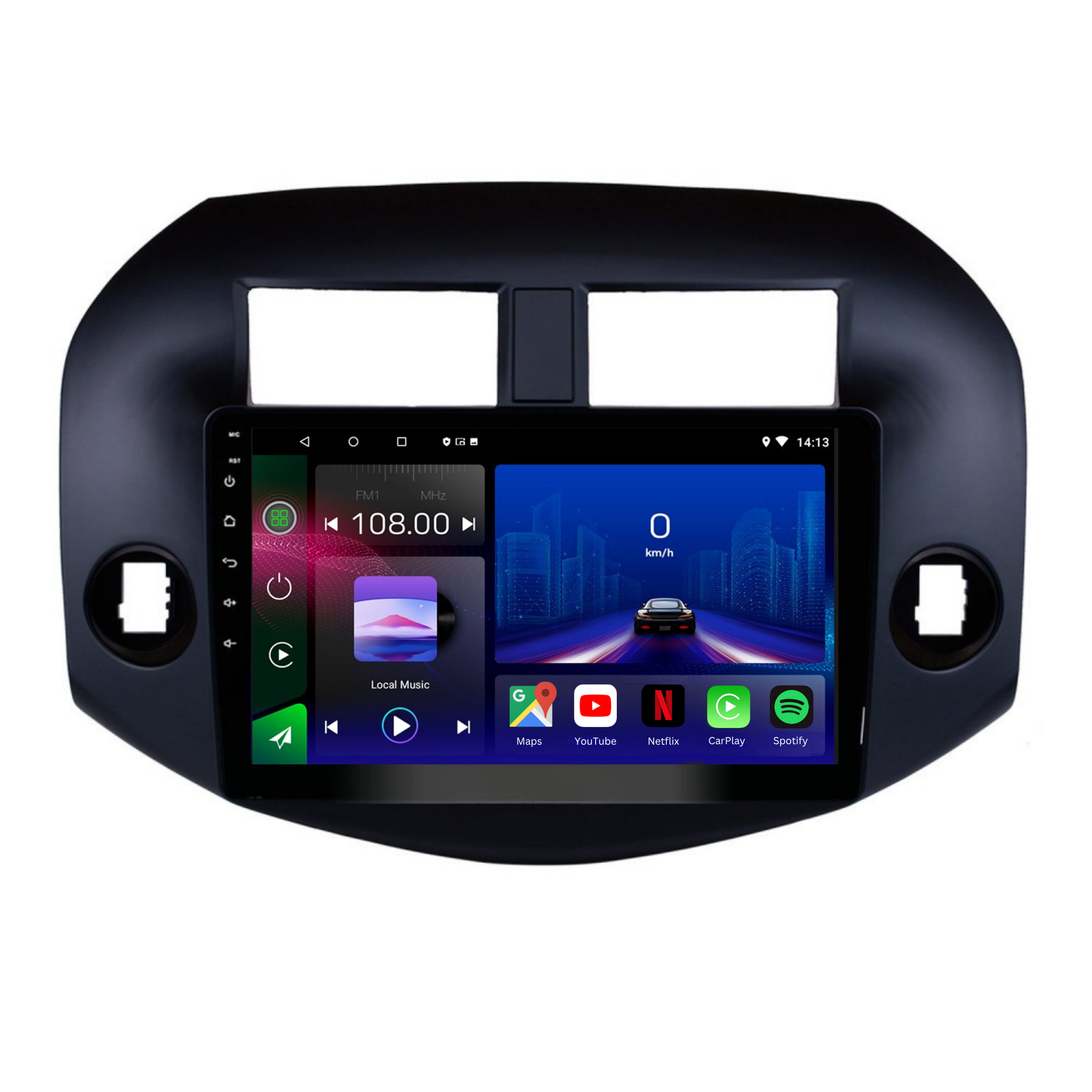 Toyota RAV4 | 2007-2011 | Android 13 Autoradio | Apple CarPlay | Android Auto - AutoMedia.at