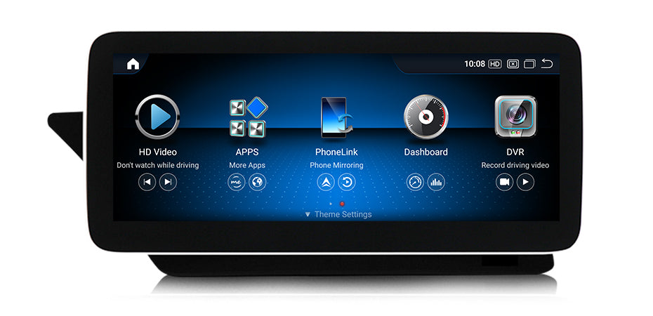 Mercedes E Class 2009-2017 W207 C207 A207 Android 13 Autoradio CarPlay & Android Auto Head Unit NTG 4.0 4.5 5.0 - TechVoyage