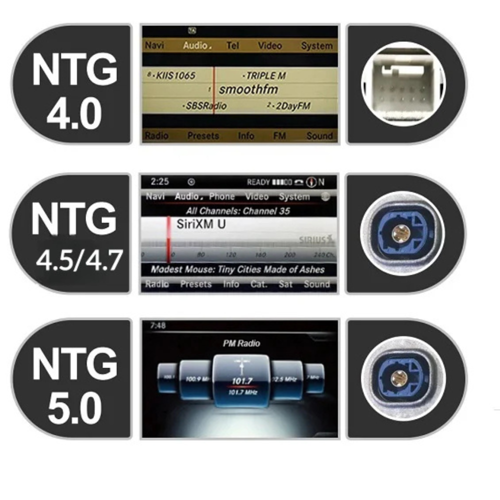 Mercedes GLK 2009-2016 X204 Android 13 Autoradio CarPlay & Android Auto NTG 4.0 4.5 5.0 - TechVoyage