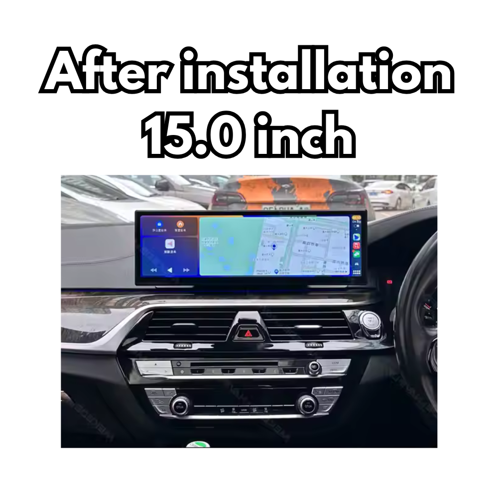 BMW 5 Series 2017-2024 G30 G31 Android 13 Autoradio CarPlay & Android Auto - TechVoyage