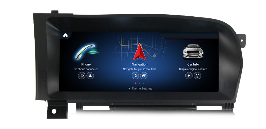 Mercedes S Class 2005-2014 W216 W221 Android 13 Autoradio CarPlay & Android Auto NTG 3.0 3.5 - TechVoyage