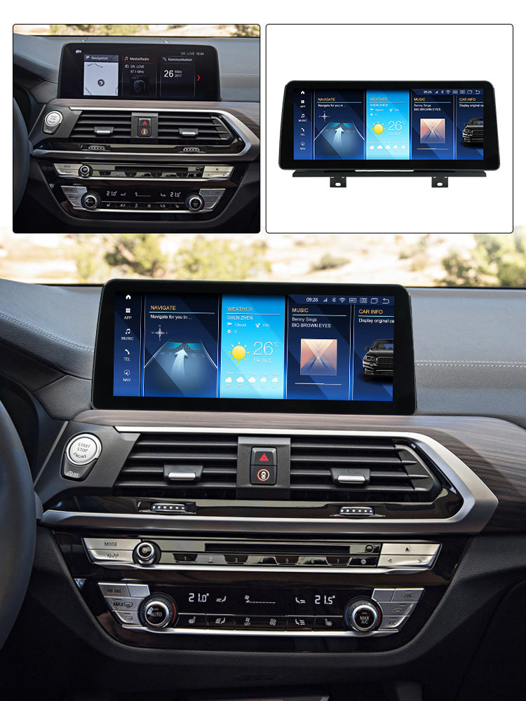 BMW X3 X4 2017-2022 G01 G02 Android 13 Autoradio CarPlay & Android Auto - TechVoyage