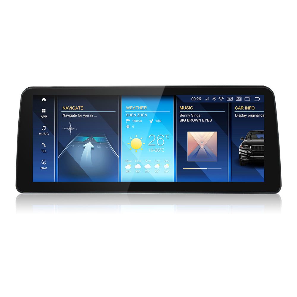 BMW 3 5 6 Series E90 E91 E92 E93 E60 E61 E62 E63 E64 Android 13 Autoradio CarPlay & Android Auto CCC CIC - TechVoyage