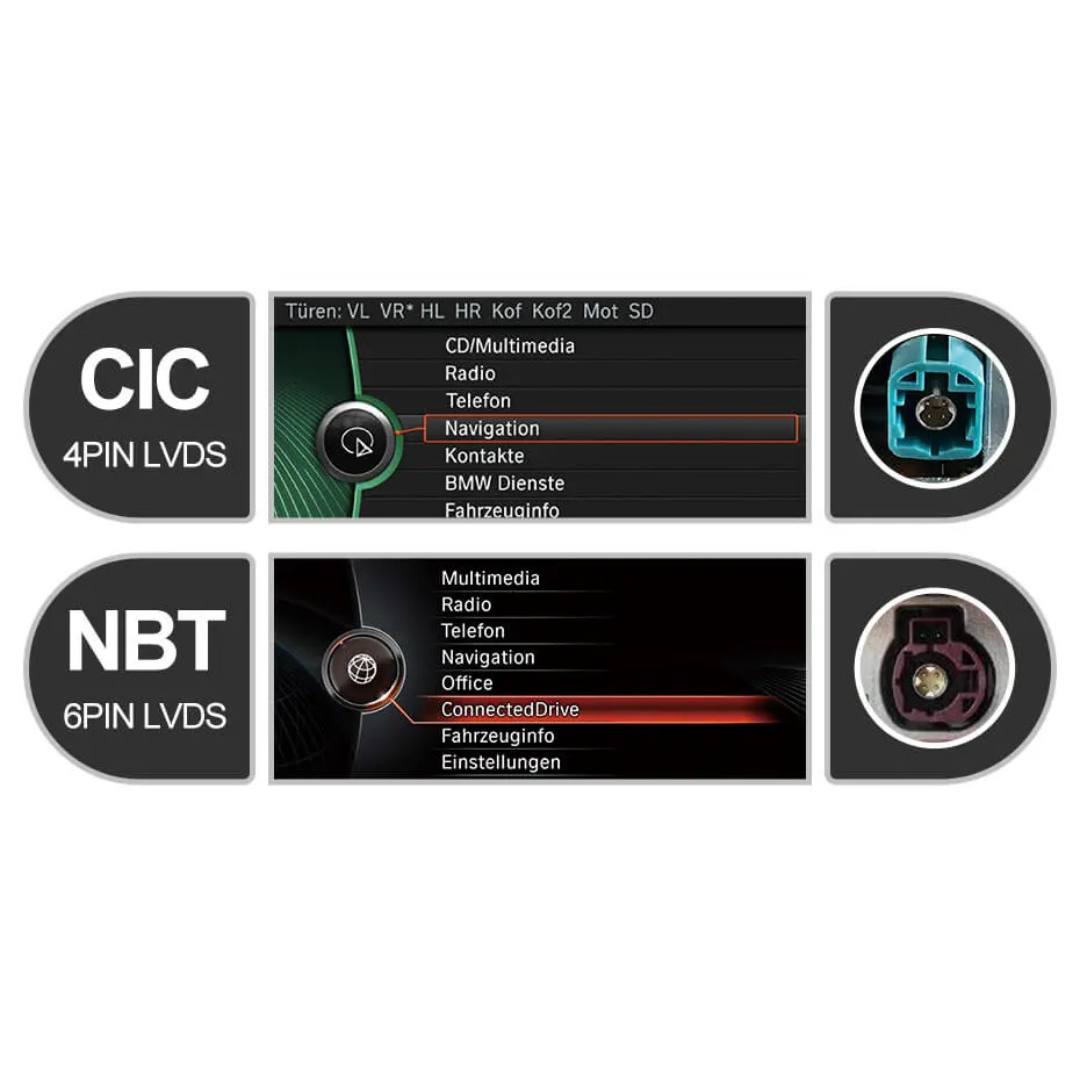 BMW 5 Series GT 2009-2017 F07 Android 13 Autoradio CarPlay & Android Auto CIC NBT - TechVoyage