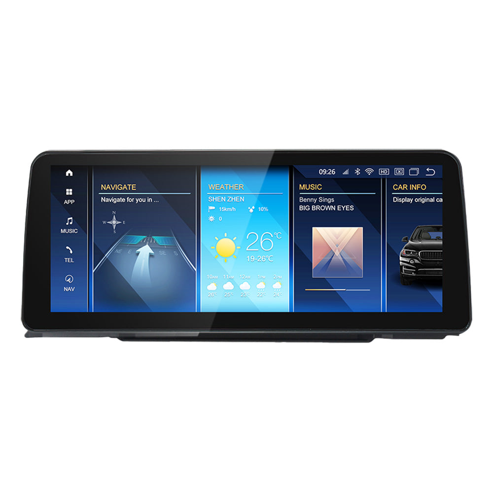 BMW 3 4 2011-2019 Series F30 F31 F32 F33 F34 F36 Android 13 CarPlay & Android Auto Autoradio NBT EVO - TechVoyage