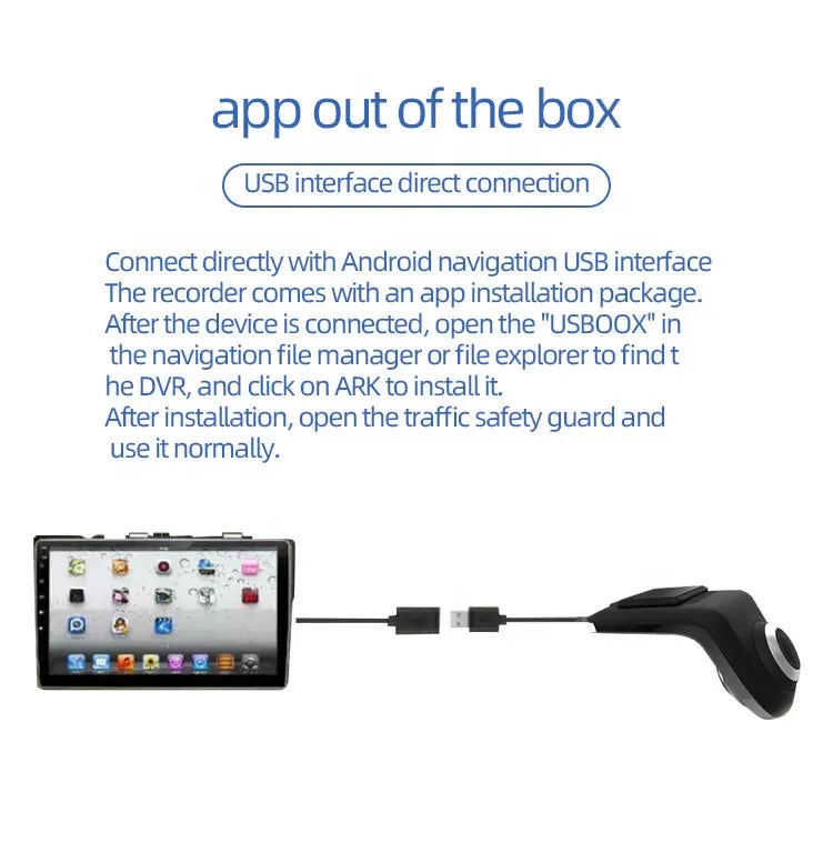 DVR | Caméra embarquée | USB | Full HD | Vision nocturne - TechVoyage