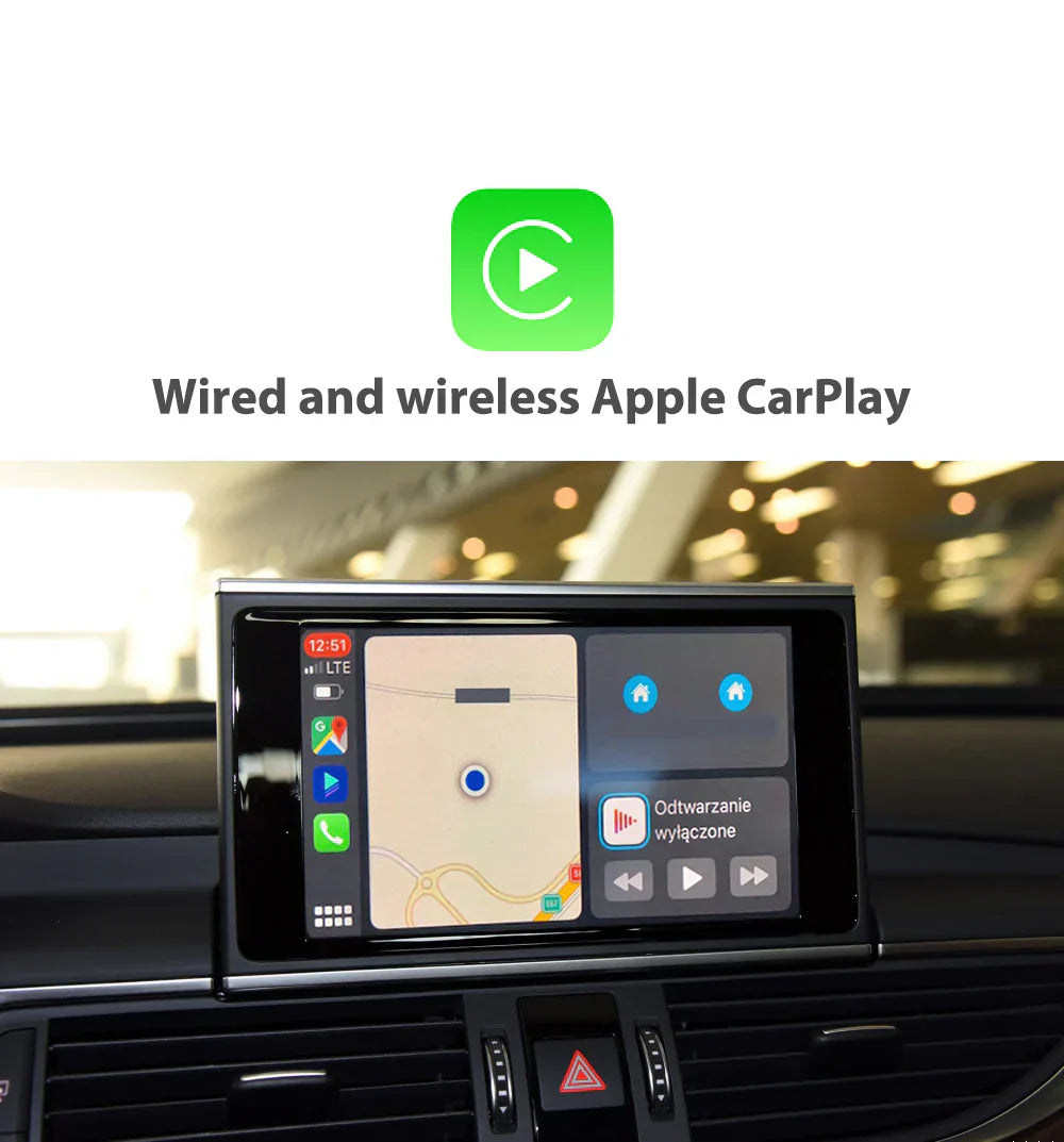 Apple CarPlay sans fil | Rétrofit pour Audi | Android Auto | Décodeur | Intégration - TechVoyage