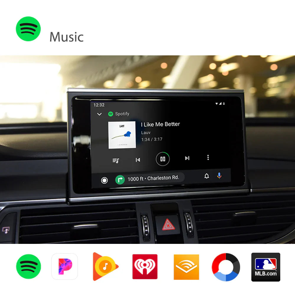 Apple CarPlay sans fil | Rétrofit pour Audi | Android Auto | Décodeur | Intégration - TechVoyage