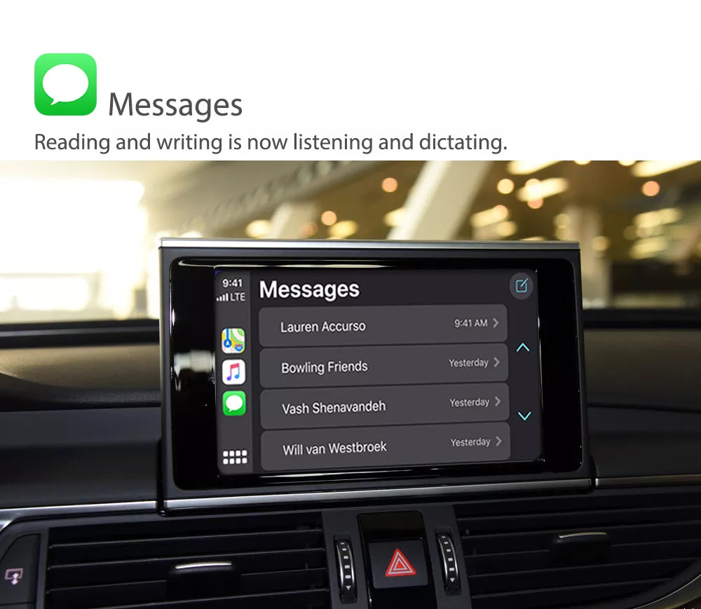 Apple CarPlay sans fil | Rétrofit pour Audi | Android Auto | Décodeur | Intégration - TechVoyage