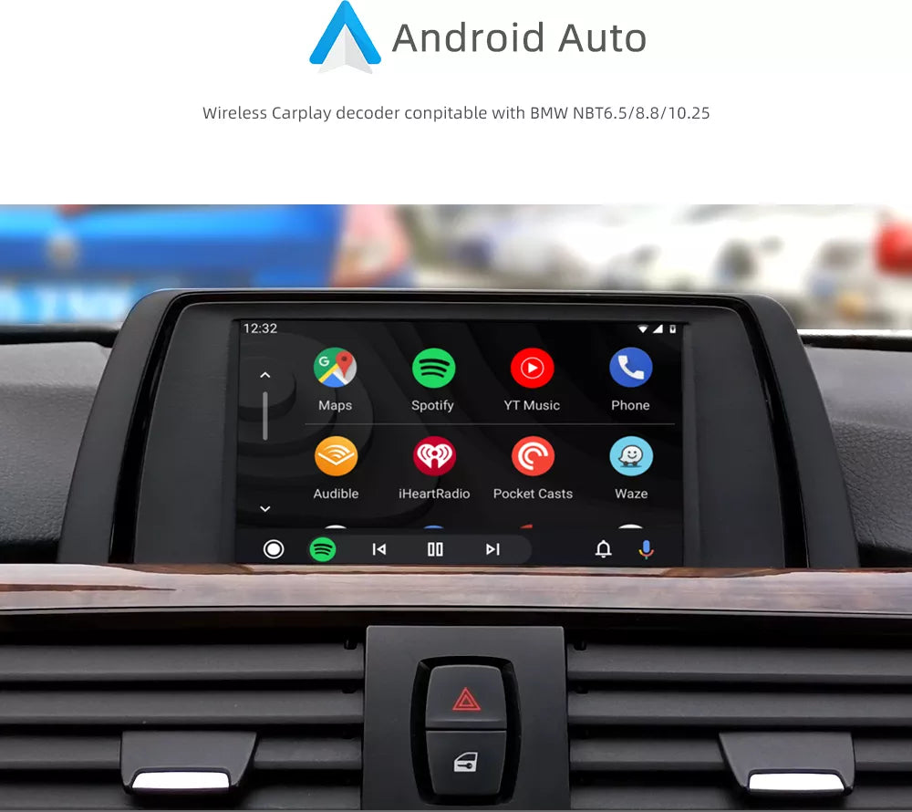 Apple CarPlay sans fil | Rétrofit pour BMW | Android Auto | Décodeur | Intégration - TechVoyage