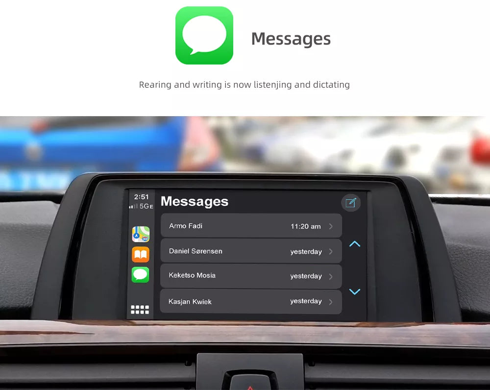 Apple CarPlay sans fil | Rétrofit pour BMW | Android Auto | Décodeur | Intégration - TechVoyage