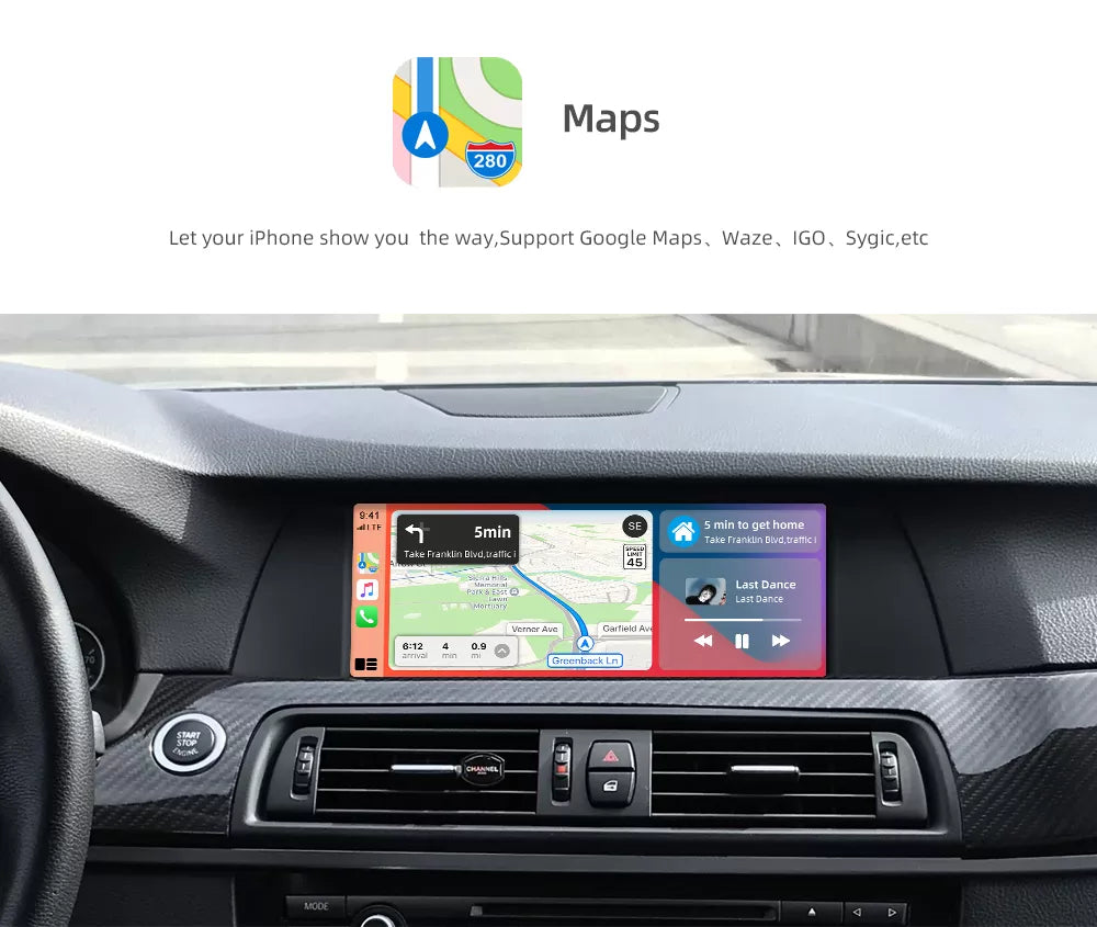 Apple CarPlay sans fil | Rétrofit pour BMW | Android Auto | Décodeur | Intégration - TechVoyage